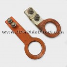 JDM Universal Orange Front And Rear Tow Hooks